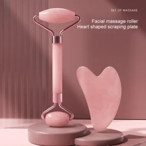 Rouleau de massage facial en résine pour le visage, le cou et les yeux, instrument de soin de santé, planche de raclage, outils de beauté et de soin des muscles